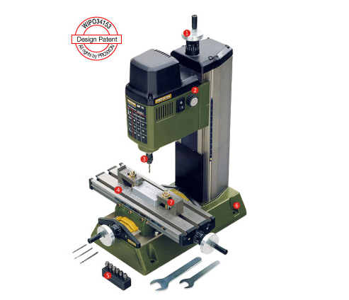 微型鉆銑床 MF70 NO27110(圖2)